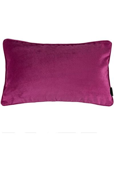 erorex Velvet Plain Matt Decorative Cushion Poly Filled 50X30 Cm Fuschia Pink Am.88800503013 Pen