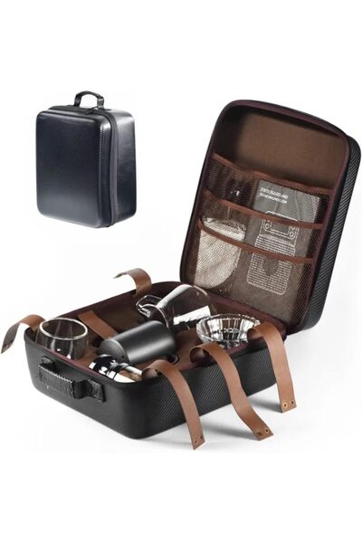 erorex Barista Coffee & Tea Kitchen Accessories Set V60 Maker, Kettle, Scale, Server, Dripping Cup, Bean