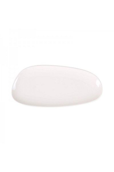 Bonna Asymmetrical platter made of premium porcelain, Gourmet, 36x17 cm