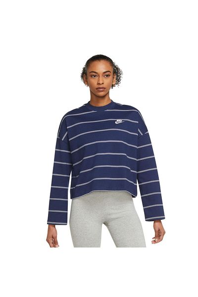 Nike Bluza NIKE pentru femei W NSW JSY STRIPE LS TOP - DD5186410