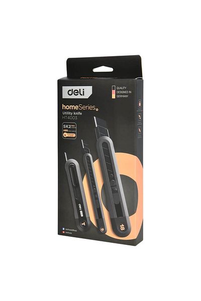 Deli Set of 3 Black Cutters