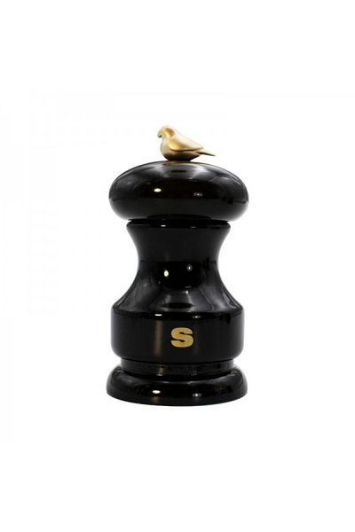 Bisetti Rasnita pentru sare, Bird Black, 11 cm