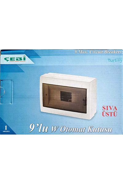 Cebi 9-Piece Surface Mounted W Vending Machine (Fuse) Box