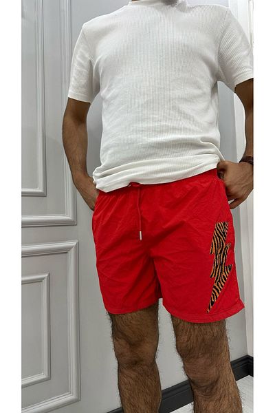 Trussardi Men's Swimming Trunks with Pockets