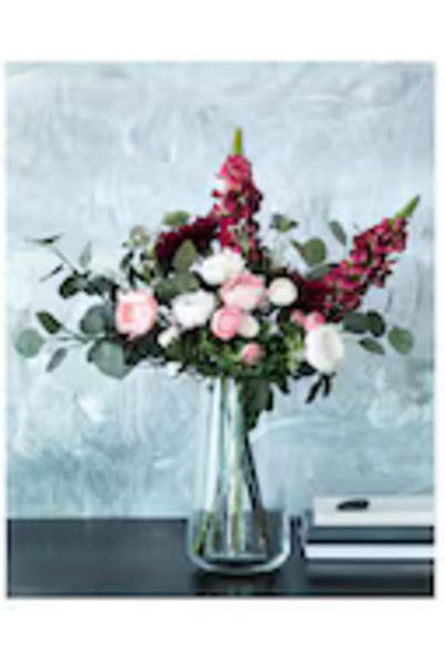 erorex Artificial Ranunculus Flower 52 Cm White
