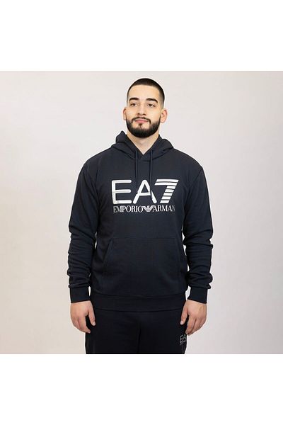 EA7 Emporio Armani Hanorac EMPORIO ARMANI EA7 pentru barbati TRAIN LOGO SERIES M OVERSIZE LOGO HOODIE