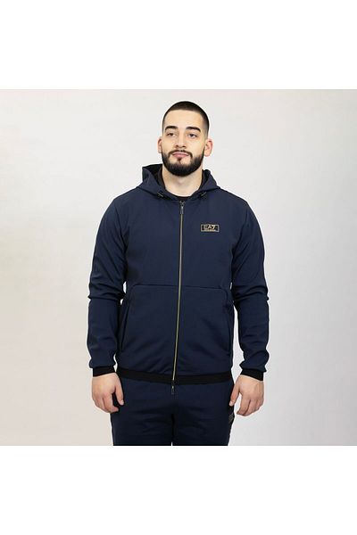 EA7 Emporio Armani Hanorac EMPORIO ARMANI EA7 pentru barbati TRAIN GOLD M LABEL HOODIE - 7M0000350AF10343UB102