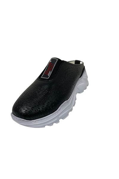 MRSHERİFF Orthopedic Unisex Sports Slippers (Genuine Leather)