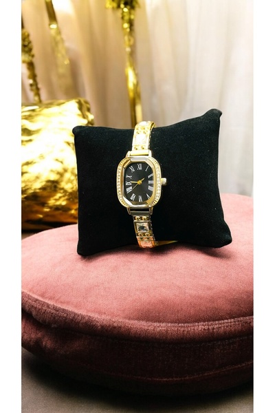 pullmarkt Sparkle Serisi - Kordonu Taşlı Versiyon Kadın Kol Saati