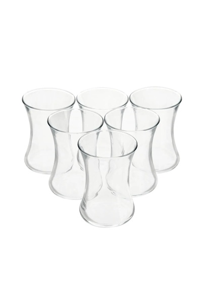 ÇARŞIMSEPETTE 6'lı Çay Bardağı Misis Dekoratif 42461 Misis Çay Bardağı 160 Cc...