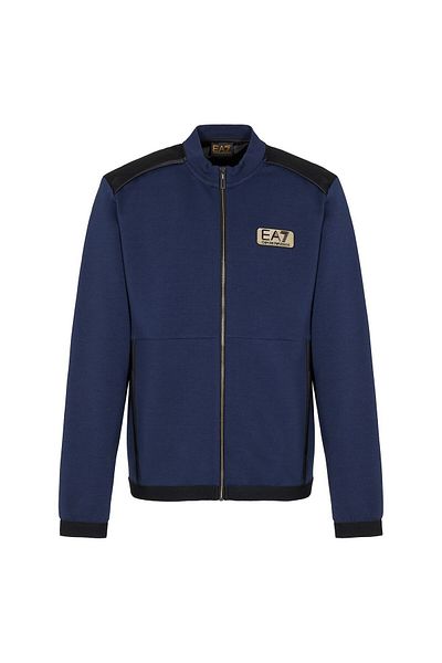 EA7 Emporio Armani Bluza trening EMPORIO ARMANI EA7 pentru barbati TRIN GOLD LABEL M T-TOP FZ ST KNIT