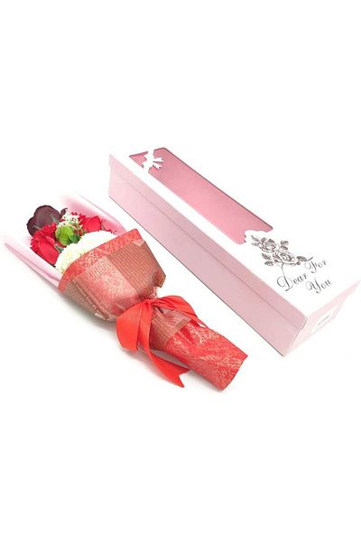 erorex Artificial Rose Bouquet In Different Colors 30 Cm Multicolour Hs 001