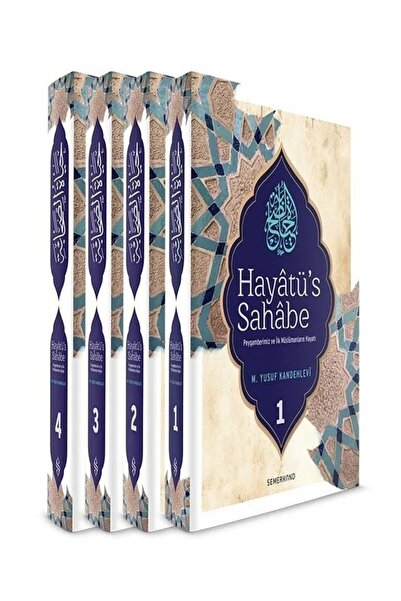 Semerkand Yayınları Hayatüs Sahabe 4 Cilt Set