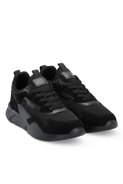 Slazenger Optıon Men's Sneaker Shoes Black / Black