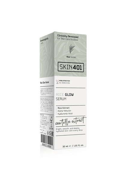 Skin401 Rice Extract Brightening and Shine Serum 30ml (100% Vegan)
