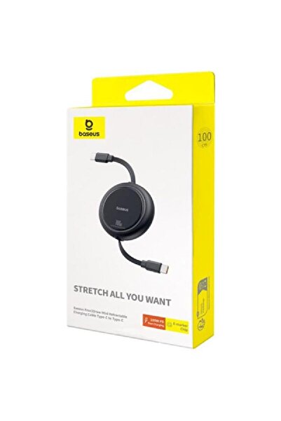 Baseus كابل Baseus Type-C إلى Type-C (100 واط) - أسود