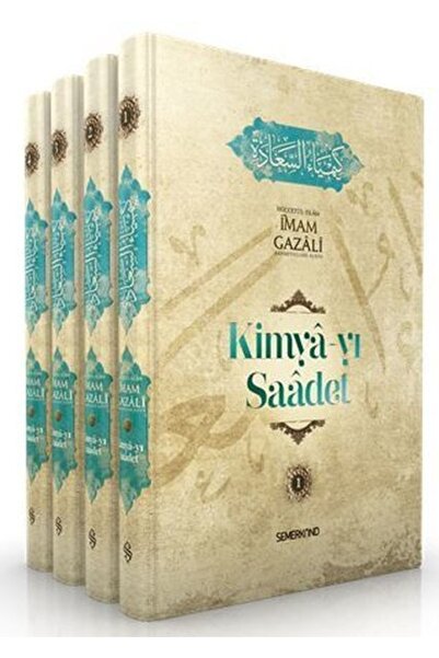 Semerkand Yayınları Kimya-yı Saadet Seti-4 Kitap Takım