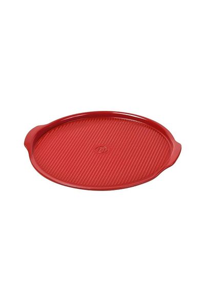 Emile Henry Pizza/Oven Dish Round 40 cm Red/Burgundy