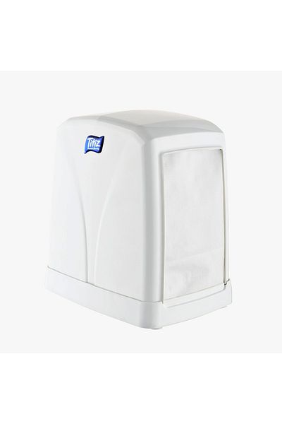 MG HOME Suport pentru șervețele Dispenser vertical Cutie pentru șervețele Dispenser de birou pentru cafenea, restaurant, hotel, acasă