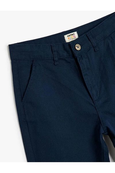 Koton Navy Blue Boy's Trousers 5Wkb40057Tw