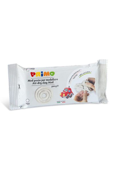 Primo بلاستيسين سيراميك أبيض 500 جرام