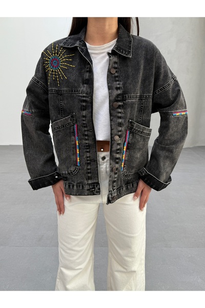 SOLİS MODA Kadın kot çeket