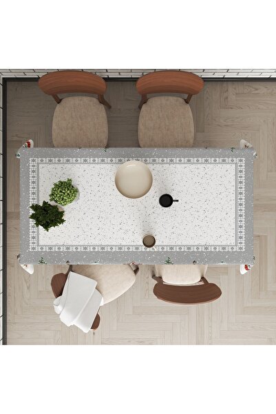 Pusula Home Yılbaşı Kış Temalı Masa Örtüsü