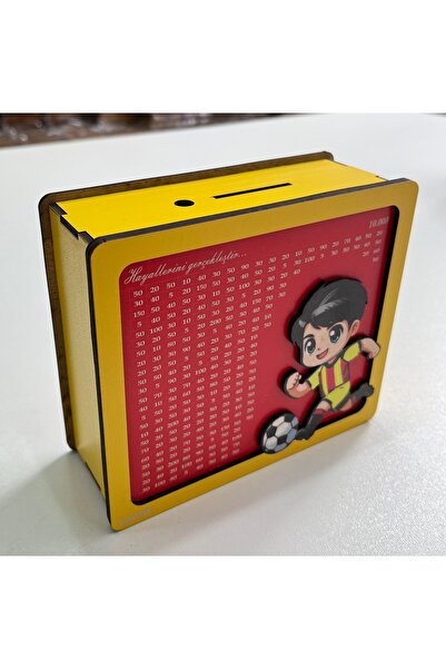 Limly Tasarım Taraftar Figürlü Hedef Kumbara