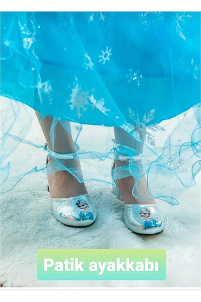 ATAHAN MELEK Girl Child Low-Heeled Shoes Figured Birthday Shoes