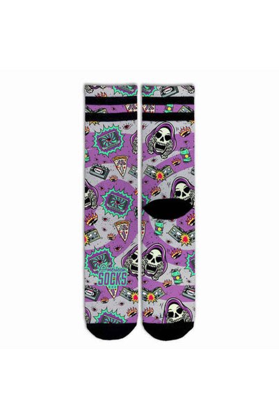 American Socks جوارب AS Horror Time متوسطة الطول