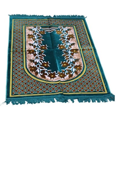 smart home سجادة صلاة تركية كبيرة منقوشة ومبطنة/ملاءة صلاة 80×120 سم