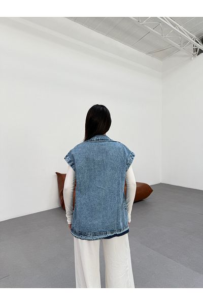 SOLİS MODA Vesta de dama din denim