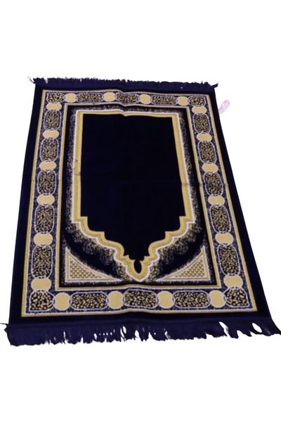 smart home Turkish Quilted Prayer Rug With Jalal In Embossed Quilted Islamic Graphic Design