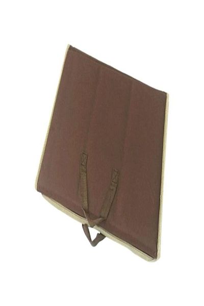 smart home 2 In 1 Foldable Prayer Mat With Backrest Purple 110x55cm