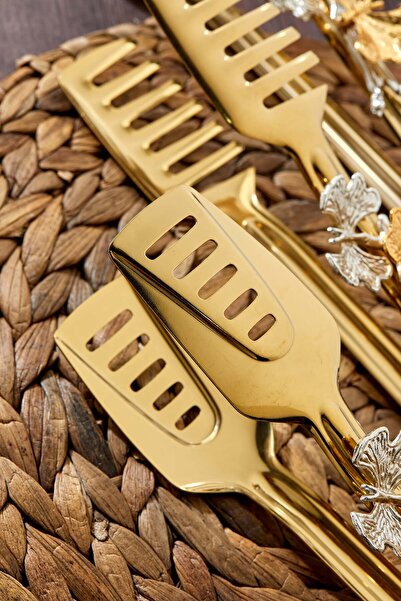 Milenay Set of 3 Decorative Serving Tongs - Butterfly Detail, Elegance and Functionality Together