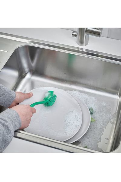 Generic طقم فرشاة جلي الصحون مكون من قطعتين