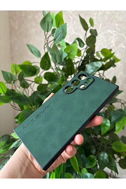 Hatreds Galaxy S24 Ultra Kılıf Kamera Koruma Çıkıntılı Renkli Kadife Tasarımlı Kapak