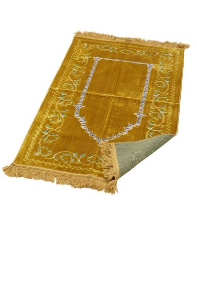 smart home Large Turkish Prayer Rug Patterned Quilted/Prayer Sheet 70x110 cm