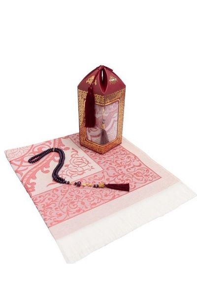 smart home Islamic Prayer Rug with Tasbih, Soft Islamic Prayer Rug, Premium Prayer Mat for Men, Women and Kids