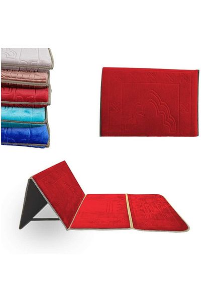 smart home Foldable padded prayer rug used as a relaxation rug and as a floor seat with backrest