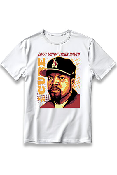 EZG Business Μπλουζάκι Ice Cube NWA με στάμπα, υπερμεγέθη, unisex, 100% βαμβά...