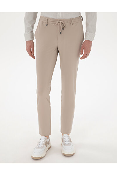 Pierre Cardin Bej Klasik Jogger Pantolon 50306962-VR012