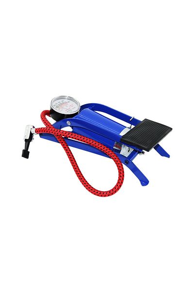 efmues Pompă de picior Pompă de aer cu manometru cu piston KSMART K-3453
