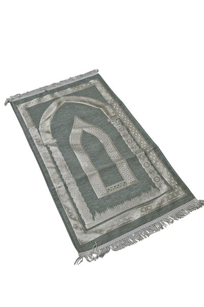 smart home Islamic Pattern Design Padded Prayer Rug Padded with Memory Foam Filling and 100% Microfiber Fabric