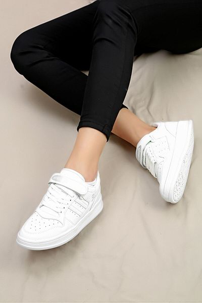 GINPOWER Sports Shoes Walking Shoes White Unisex Sports Shoes
