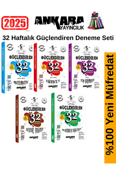 Fenomen Yayıncılık Ankara 5.Sınıf Güçlendiren  5 Kitap (M-T-F-S-D)32 Haftalık...