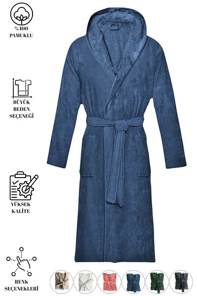 Mokita Home Celebrity 100% bumbac Ultrasoft halat de baie unisex bărbați și femei mărime ultra mare