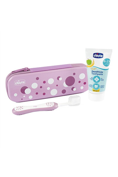 Chicco DİŞ FIRÇASI SETİ 6-36 AY LILA