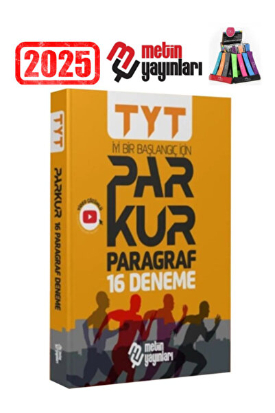Fenomen Yayıncılık Metin Yayınları Güncel TYT Paragraf Parkur 16 Deneme+Kalem...