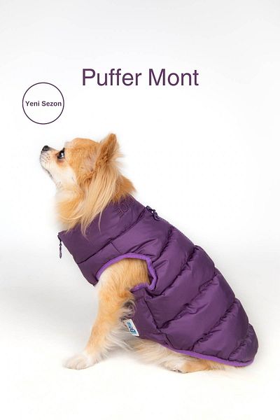 salya store Dog Clothing, Puffer Waterproof Dog Coat, Small and Medium Breed Dog Suit